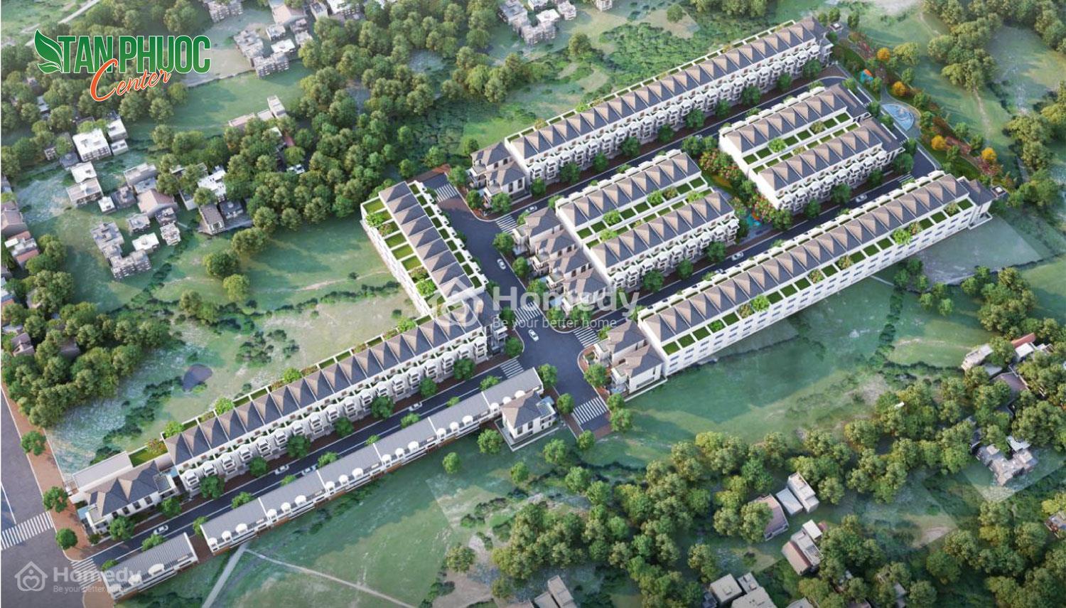 Phối cảnh dự án Tân Phước Center