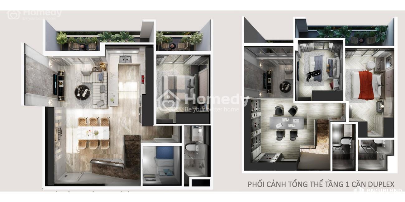 Thiết kế căn hộ Duplex