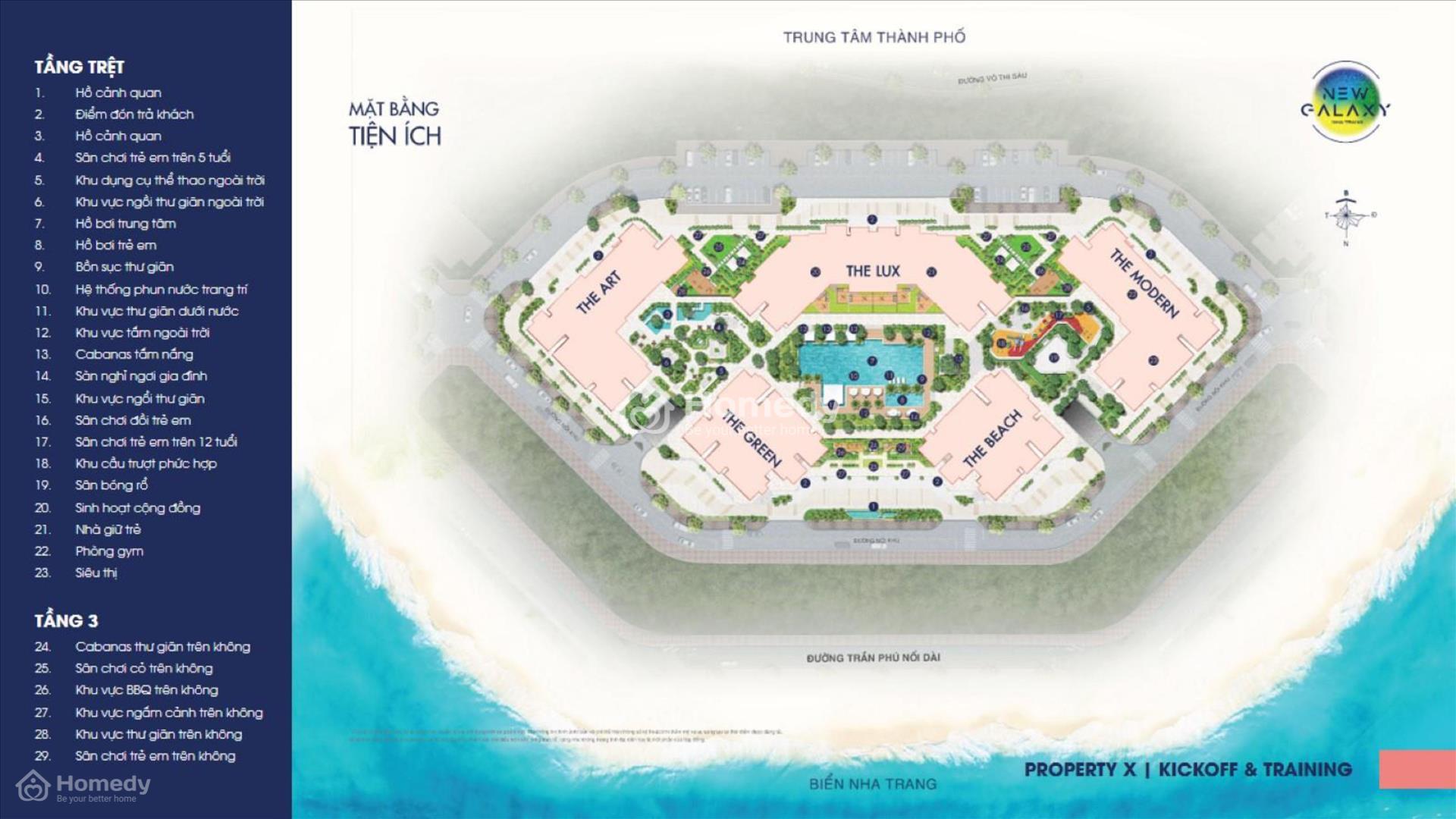 Tiện ích dự án New Galaxy Nha Trang