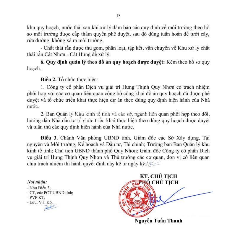 Pháp lý dự án Merry Land Quy Nhơn