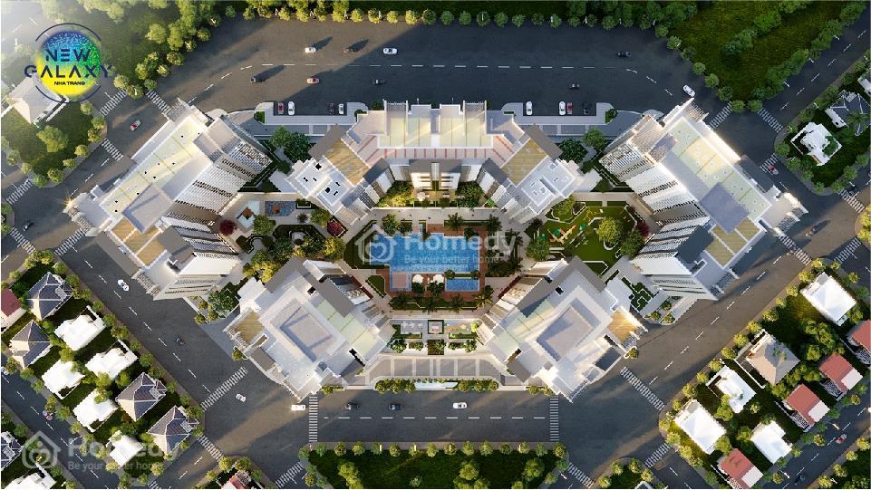 Mặt bằng dự án New Galaxy Nha Trang