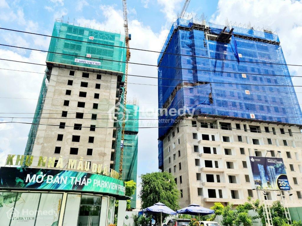 Tiến độ dự án Parkview Iris Tower