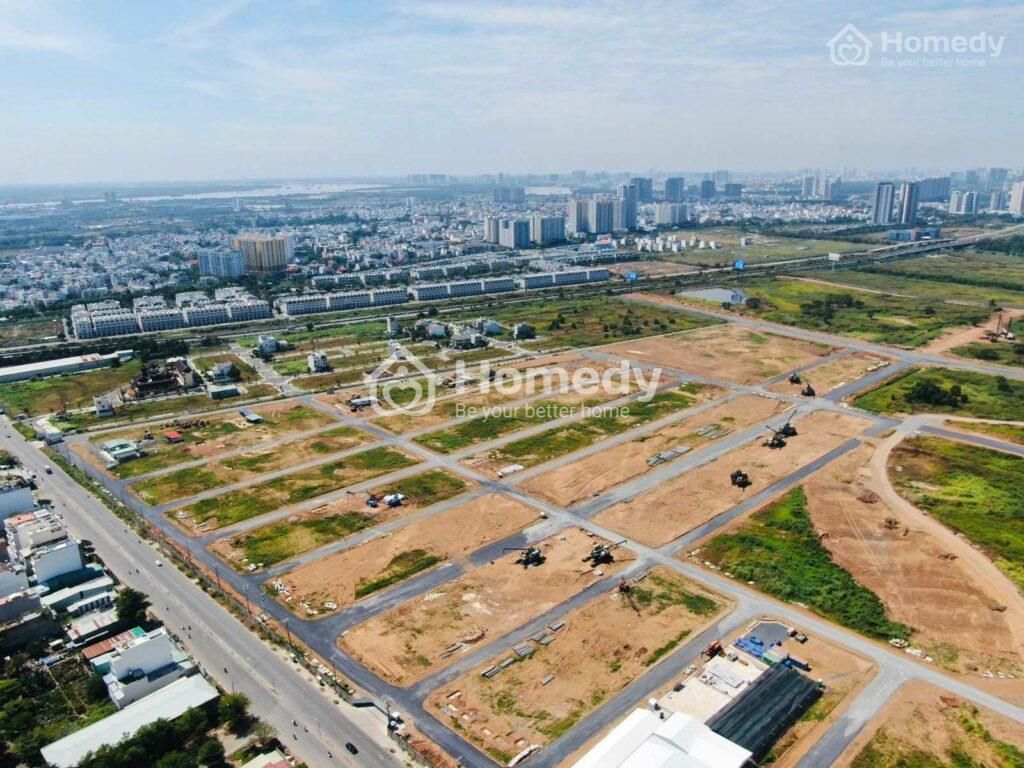 Tiến độ thi công dự án The Global City 02/2022
