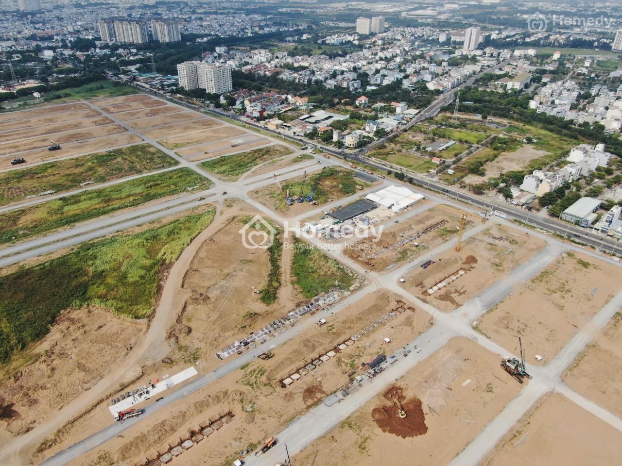 Tiến độ thi công dự án The Global City 02/2022