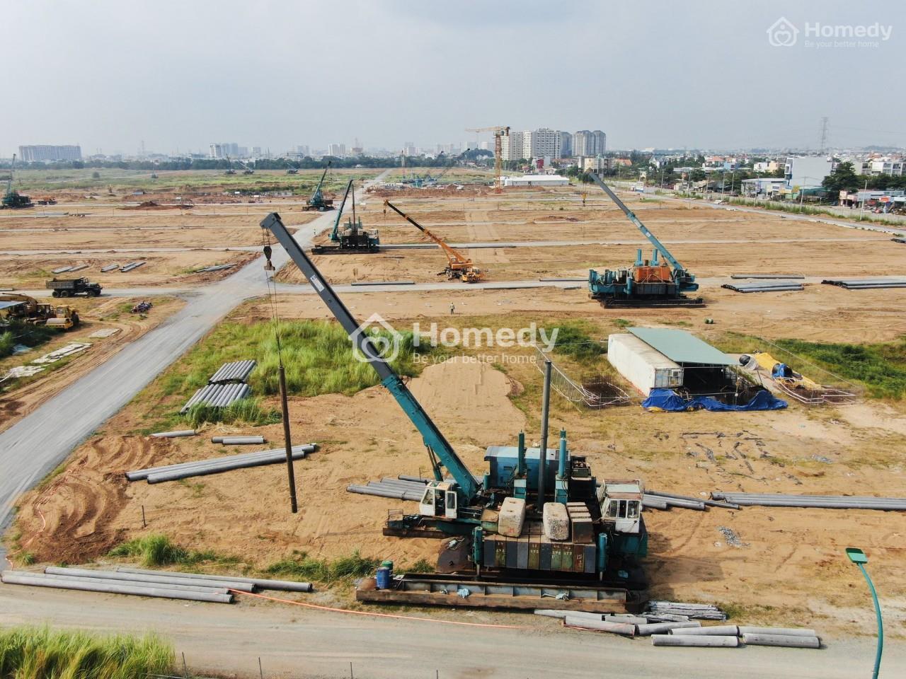 Tiến độ thi công dự án The Global City 02/2022