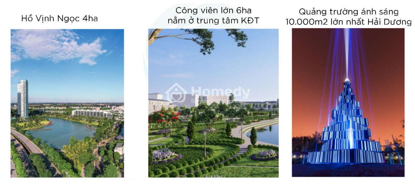 Tiện ích dự án Ecoriver Hải Dương