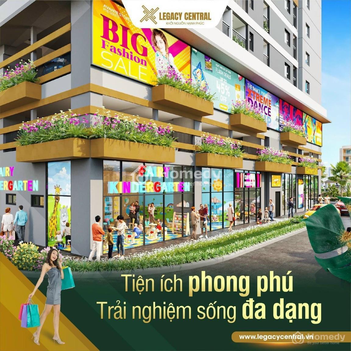 Tiện ích dự án Legacy Central Bình Dương