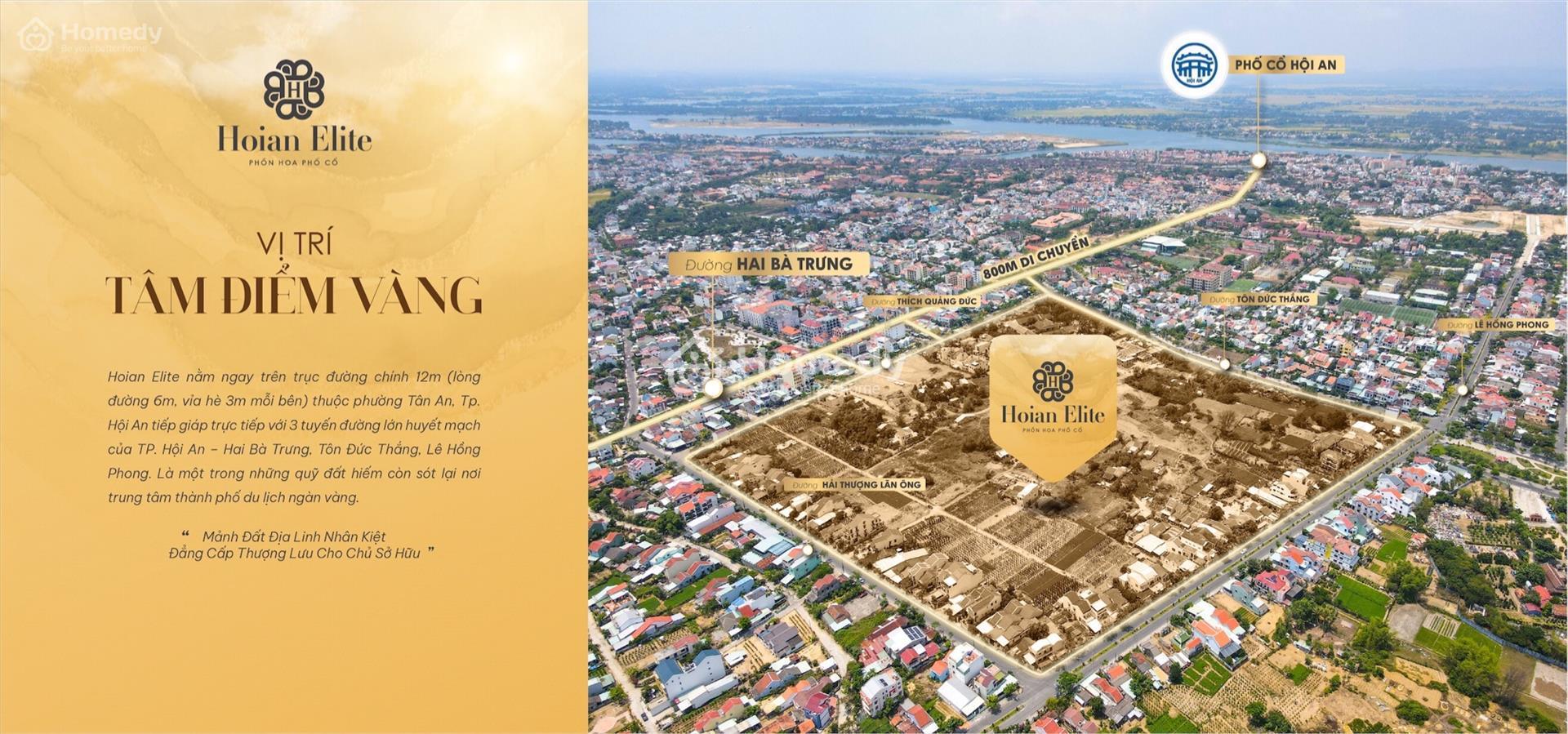 Vị trí dự án Hội An Elite