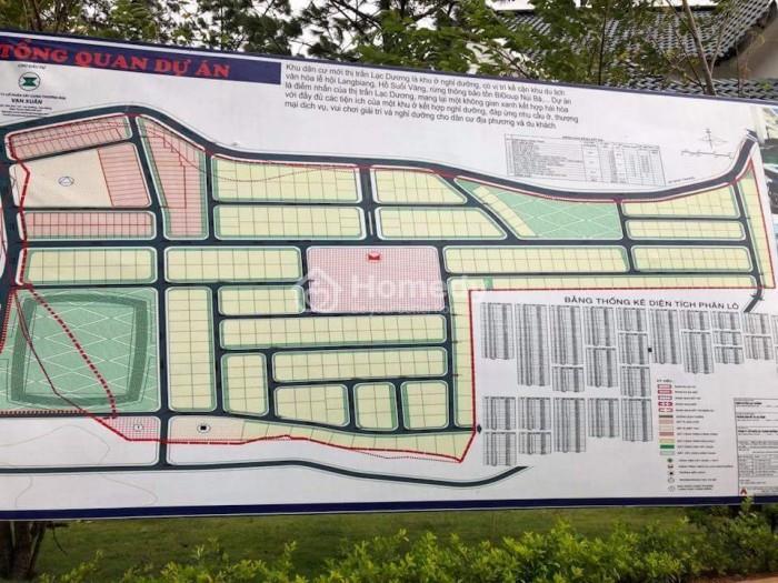Mặt bằng dự án Khu đô thị mới Vạn Xuân (LangBiang Town)