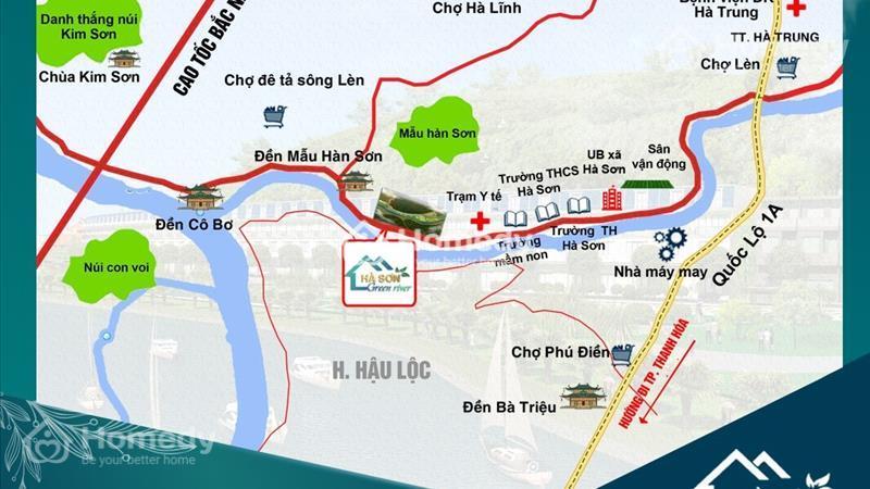 Vị trí dự án Hà Sơn Green River