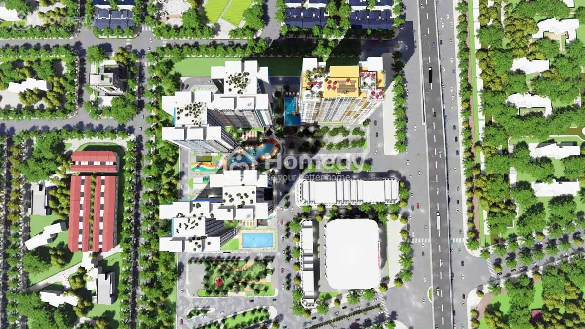 Mặt bằng tổng thể Charm City Dĩ An