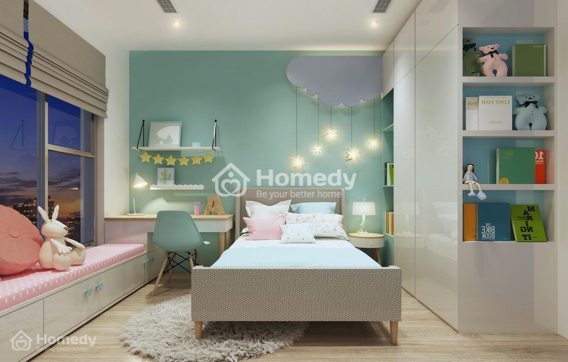 Thiết kế căn 3 phòng ngủ Aio City Bình Tân