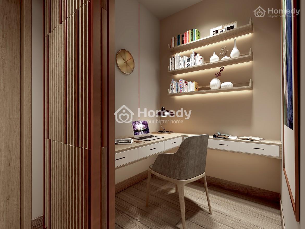 Thiết kế căn 1 phòng ngủ Aio City Bình Tân