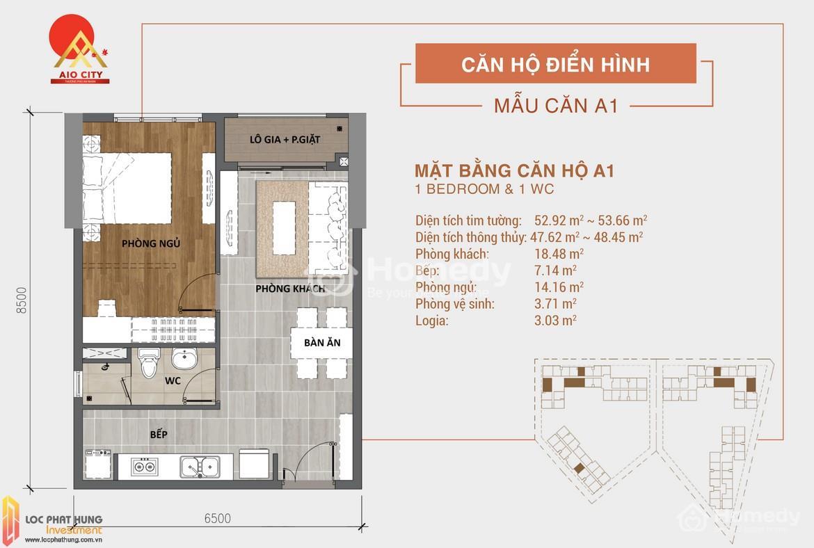 Thiết kế dự án Aio City Quận Bình Tân