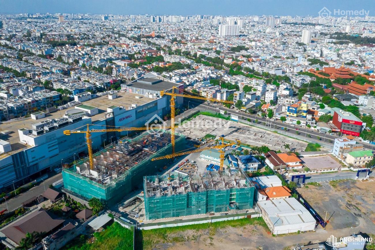Hình ảnh thực tế dự án Aio City Bình Tân