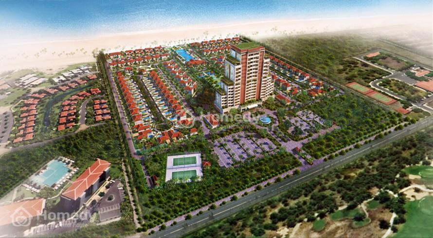 Phối cảnh mặt bằng dự án Fusion Resort & Villas Đà Nẵng