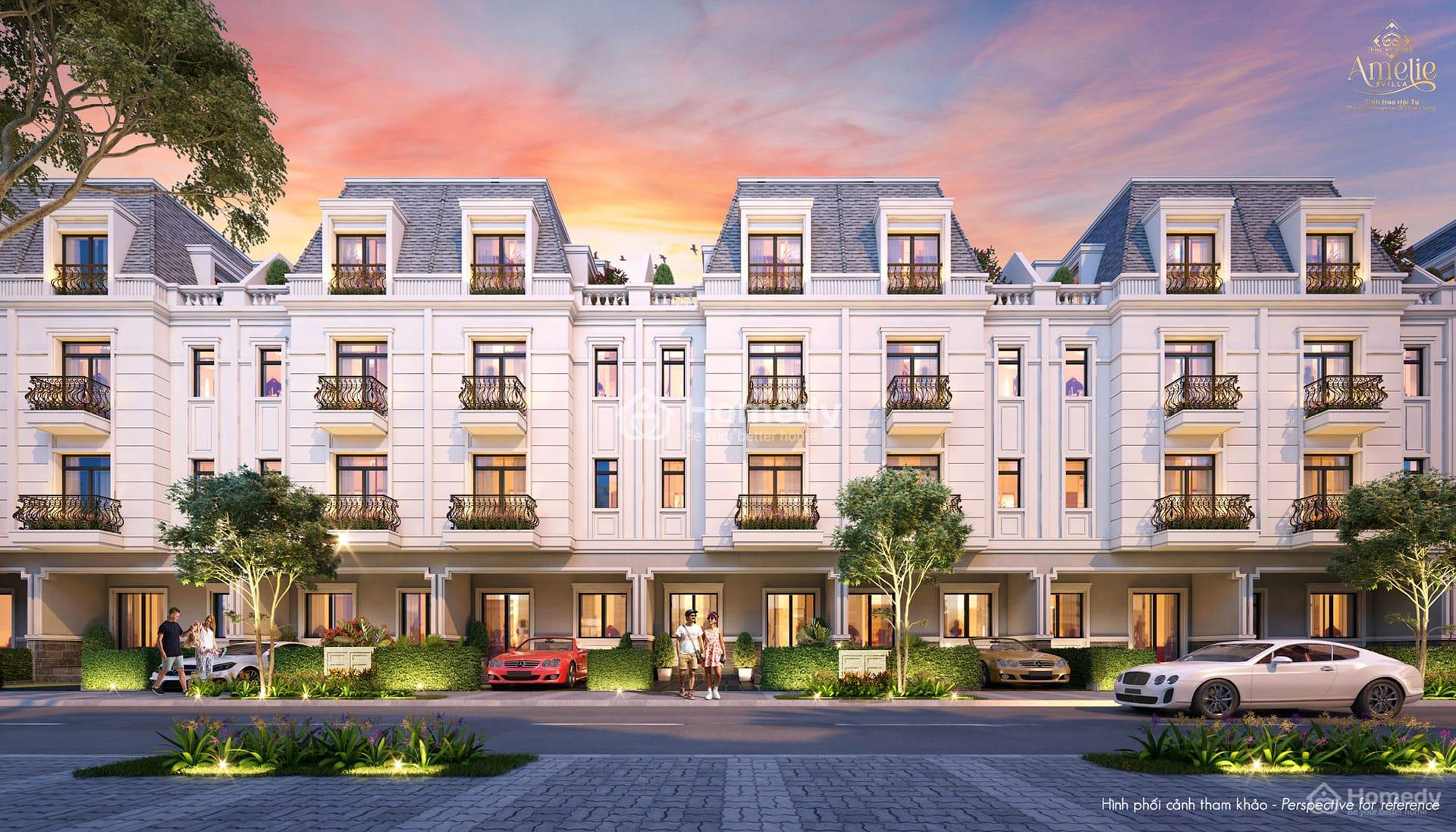 Thiết kế nhà phố liền kề 