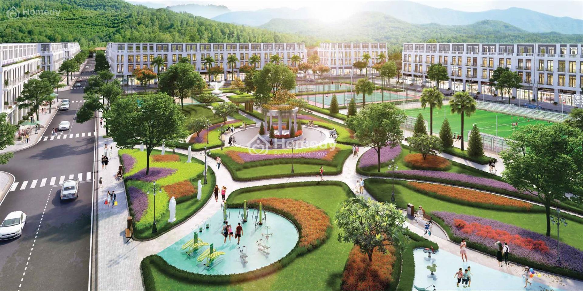 Công viên ATHENA dự án Picenza Riverside Sơn La