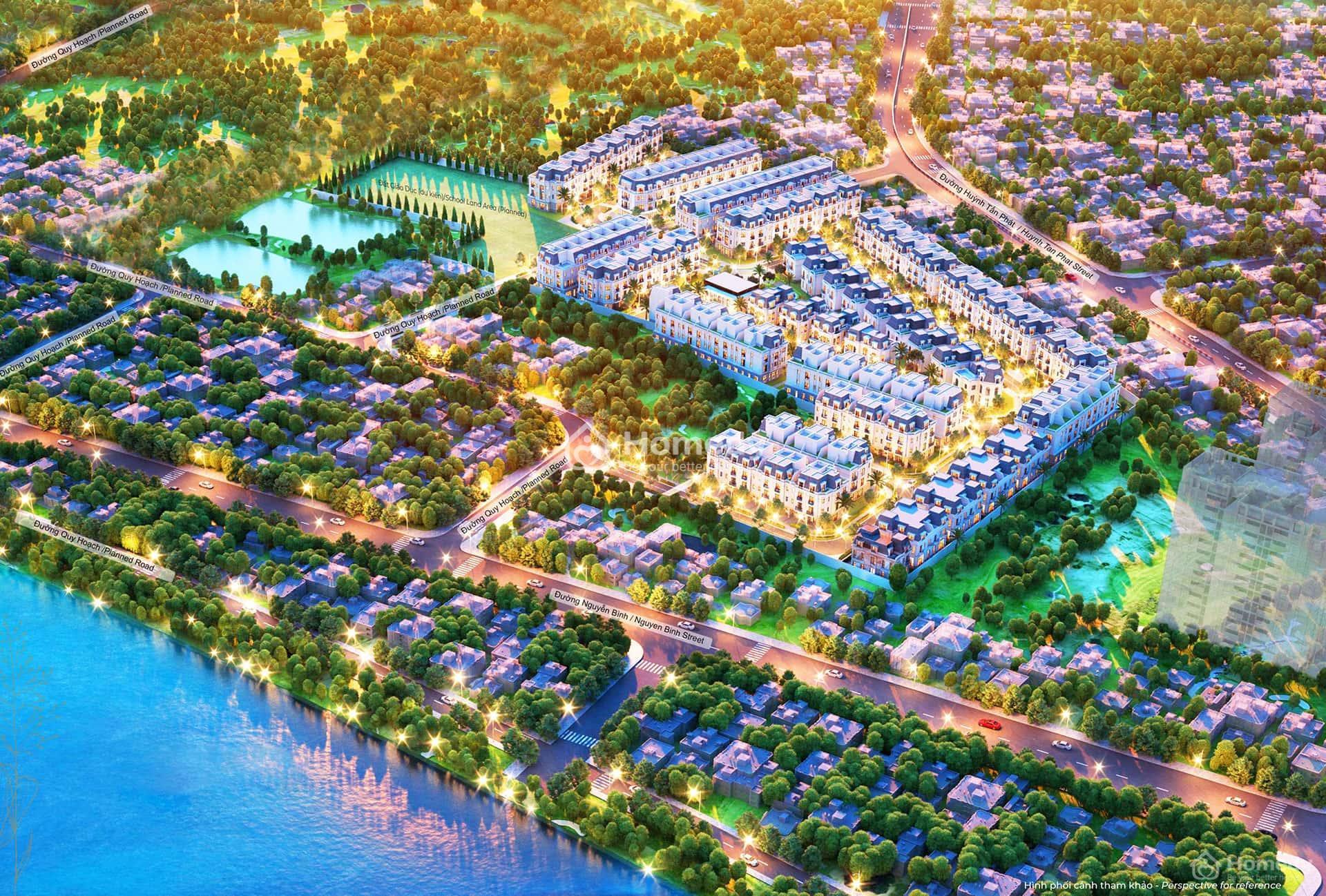 Phối cảnh dự án Amelie Villa Phú Mỹ Hưng