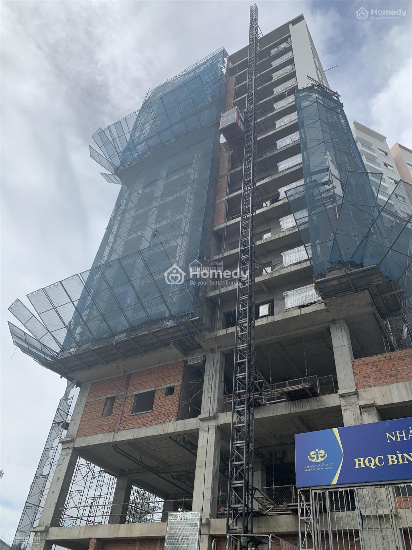 Tiến độ dự án Blue Sky Tower (HQC Bình Trưng Đông)