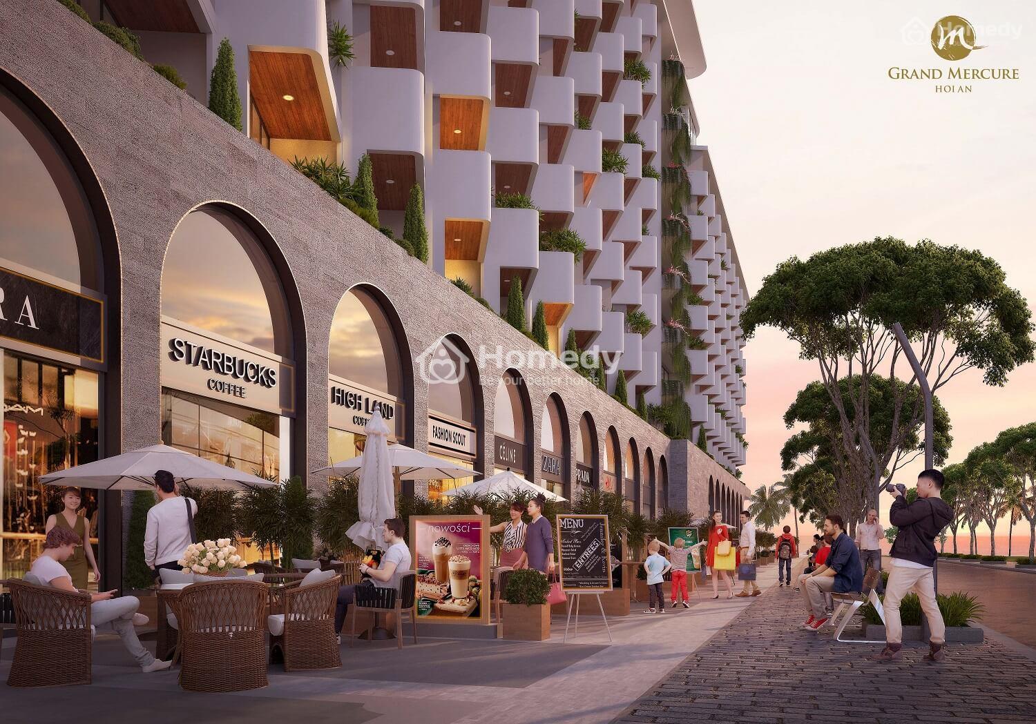 Tiện ích dự án Grand Mercure Hội An