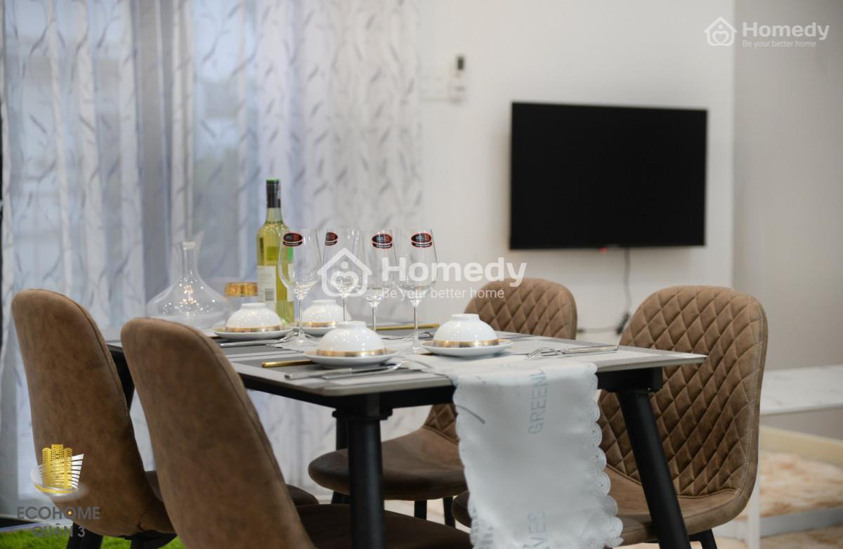 Nội thất cao cấp tại căn hộ Ecohome Quận 3