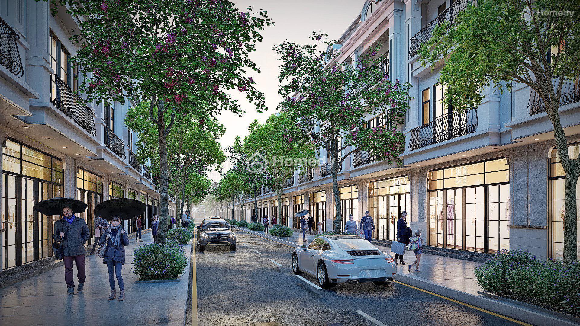 Phối cảnh khu Đô Thị An Nông 5 (Rose Mall)
