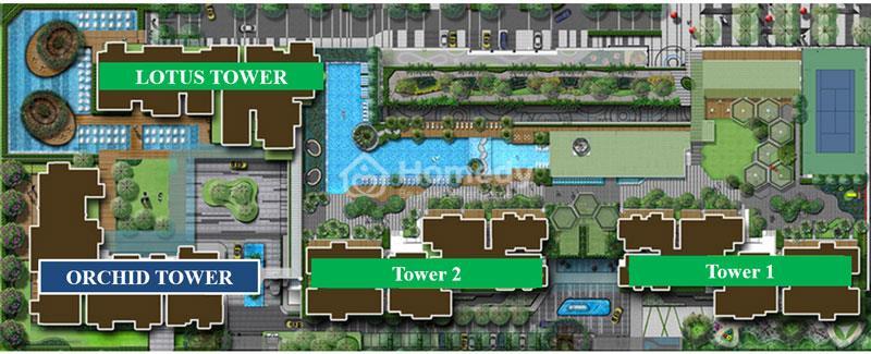 Mặt bằng dự án Vista Verde