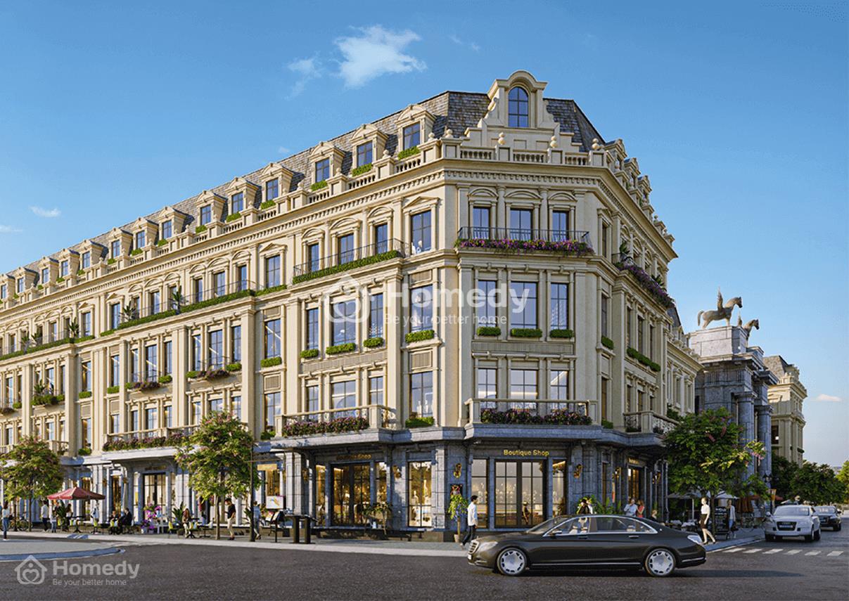 Phối cảnh shophouse dự án Sunshine Capital Tây Thăng Long (Sunshine Tây Tựu)