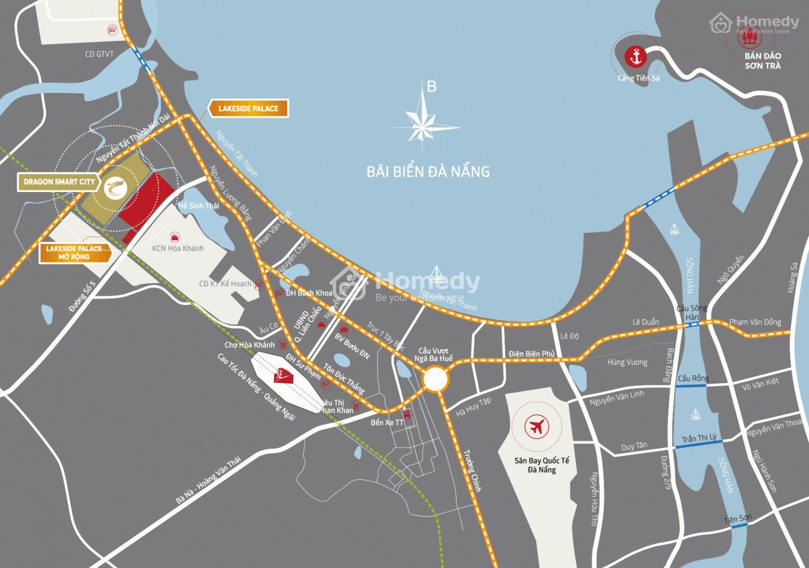 Vị trí dự án Dragon Smart City