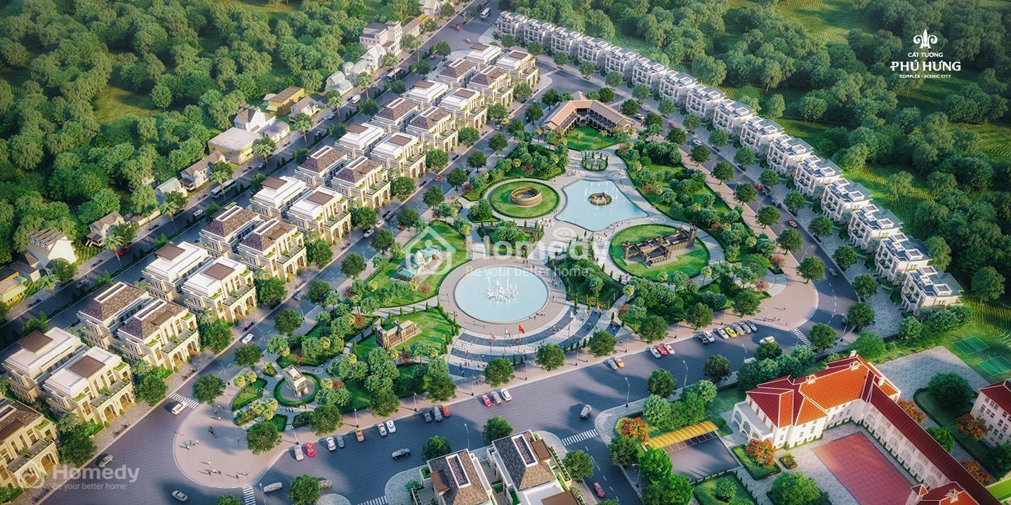 Phối cảnh Khu đô thị Cát Tường Phú Hưng