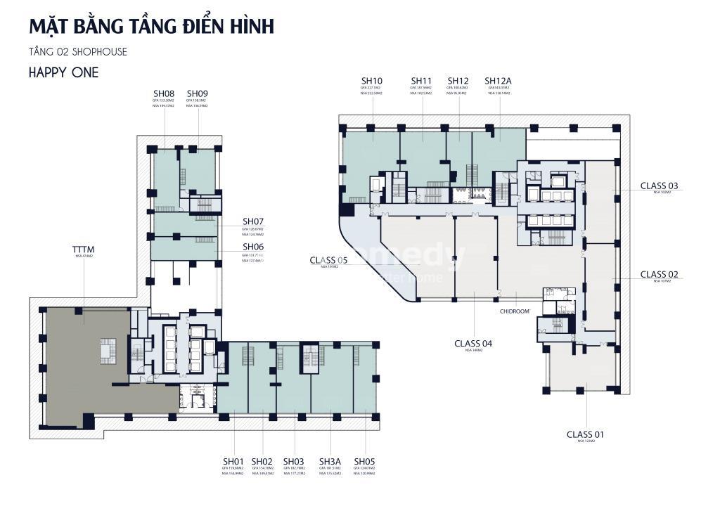 Mặt bằng điển hình