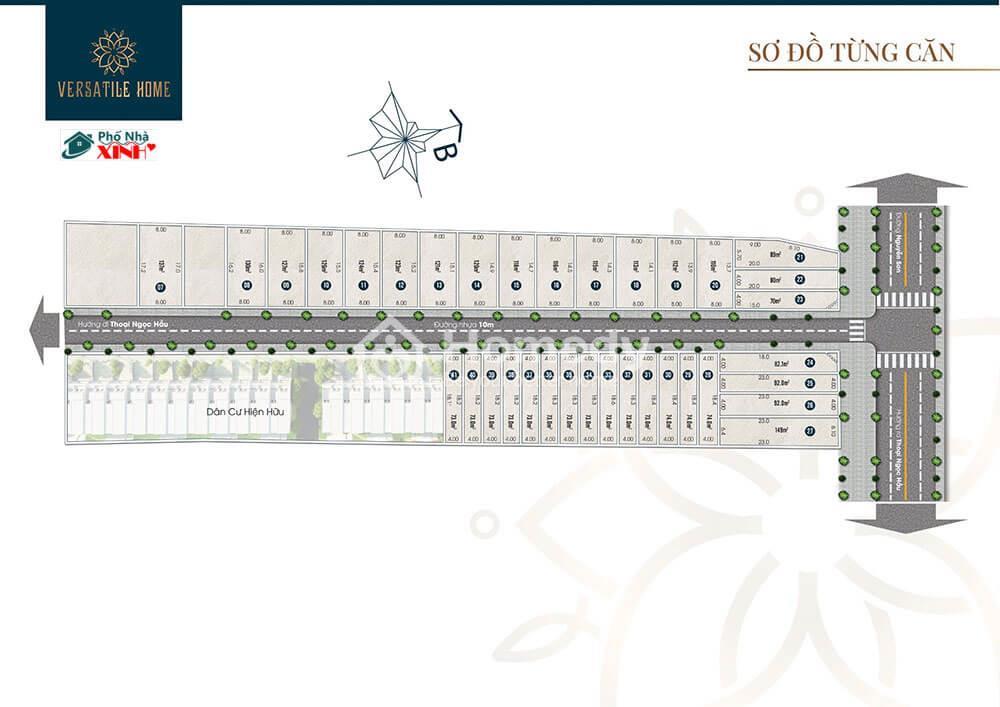 Mặt bằng dự án Versatile Home
