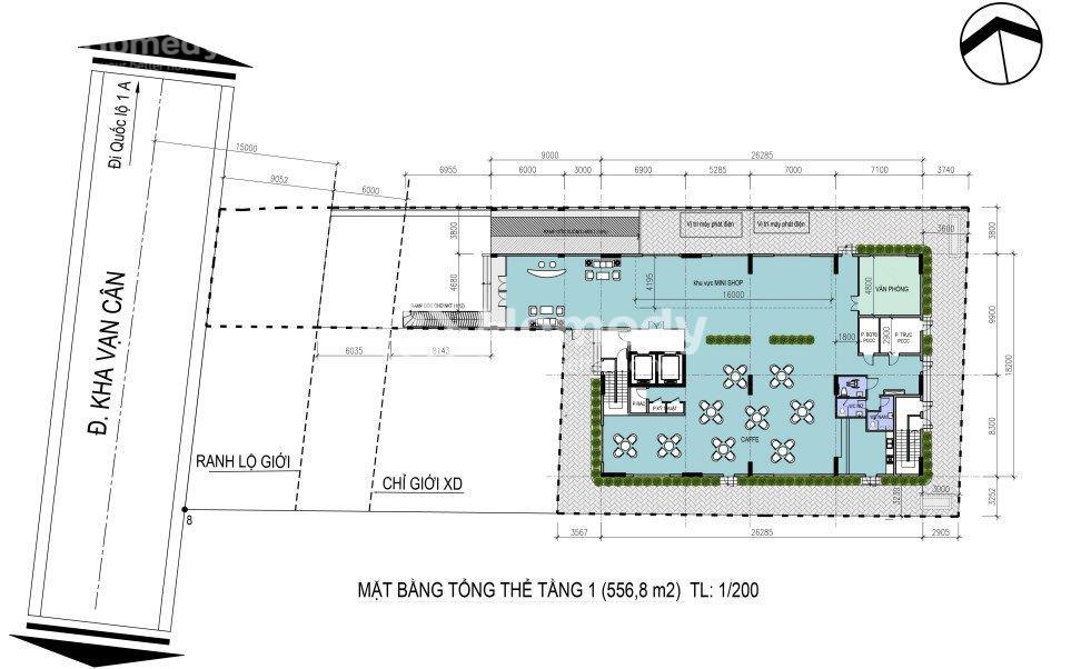 Mặt bằng tổng thể dự án Kim Hạnh An Apartment