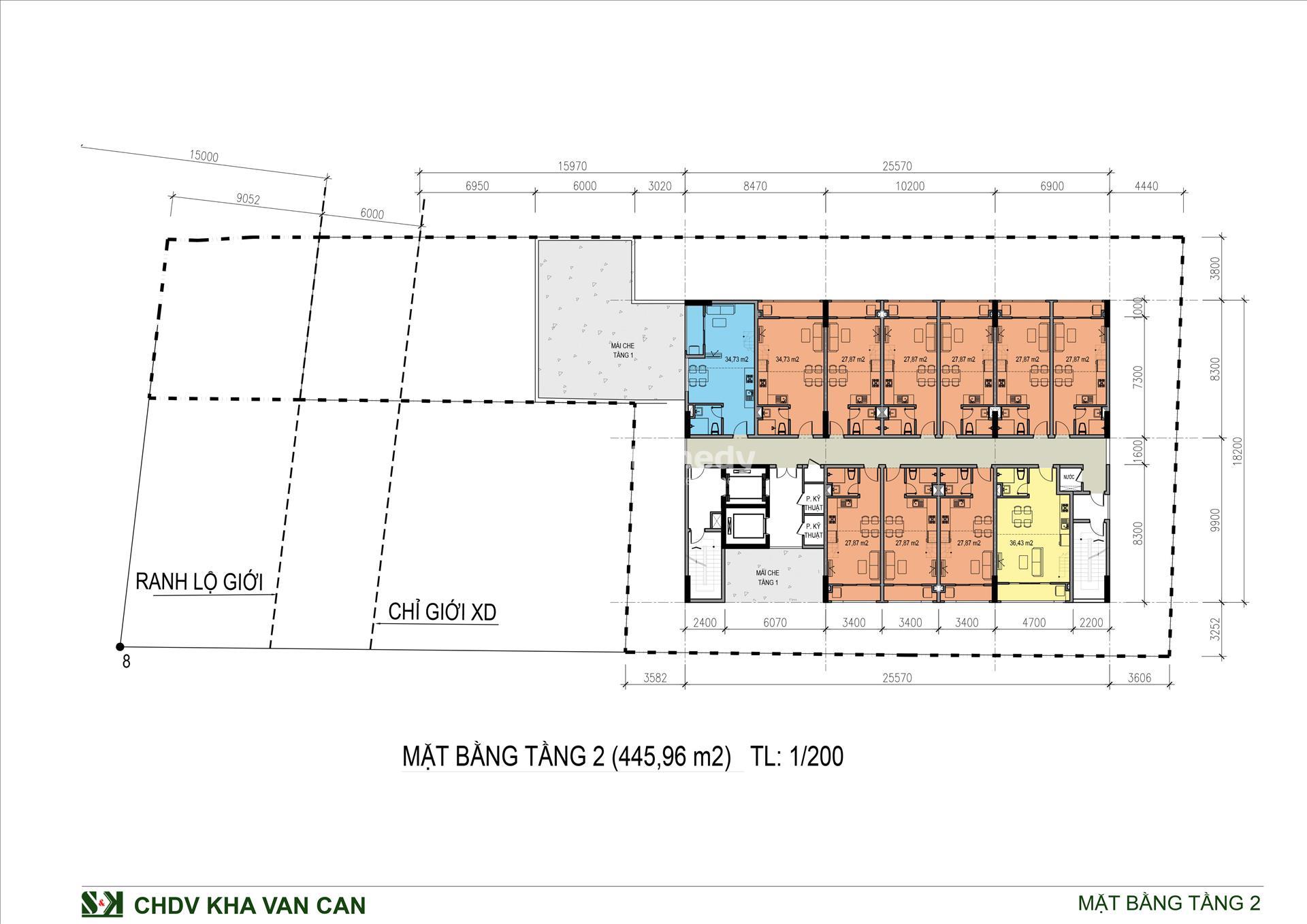 Mặt bằng dự án Kim Hạnh An Apartment