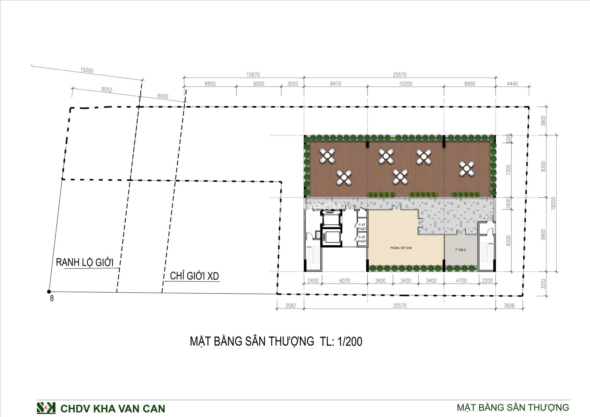 Mặt bằng dự án Kim Hạnh An Apartment