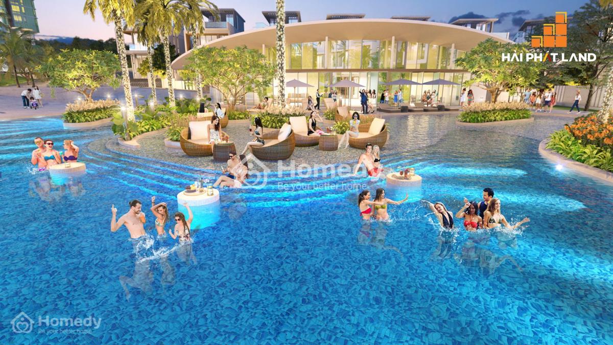 Tiện ích hồ bơi trong nhà tại Mũi Né Summer Land Resort