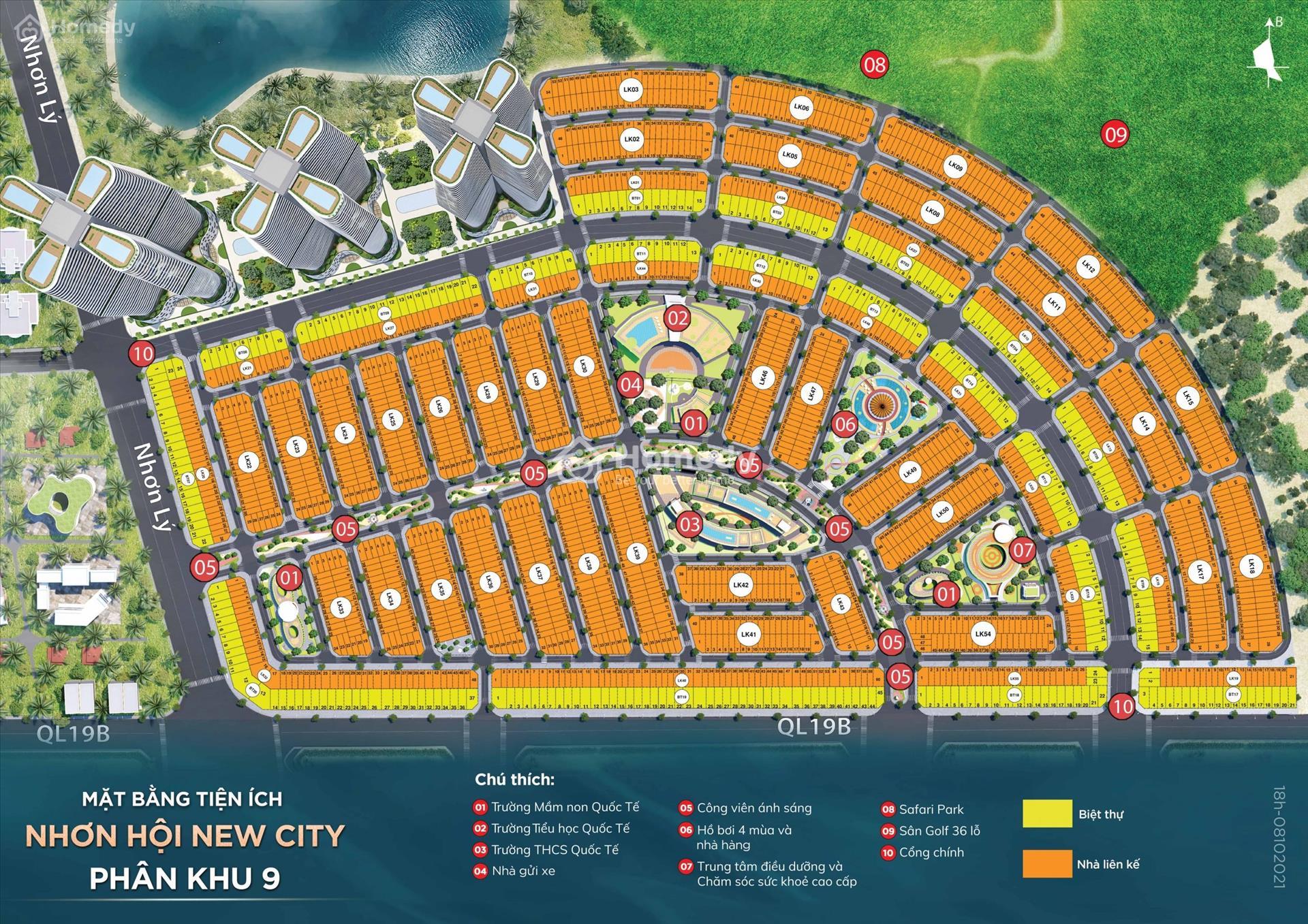 Mặt bằng dự án Kỳ Co Gateway Quy Nhơn