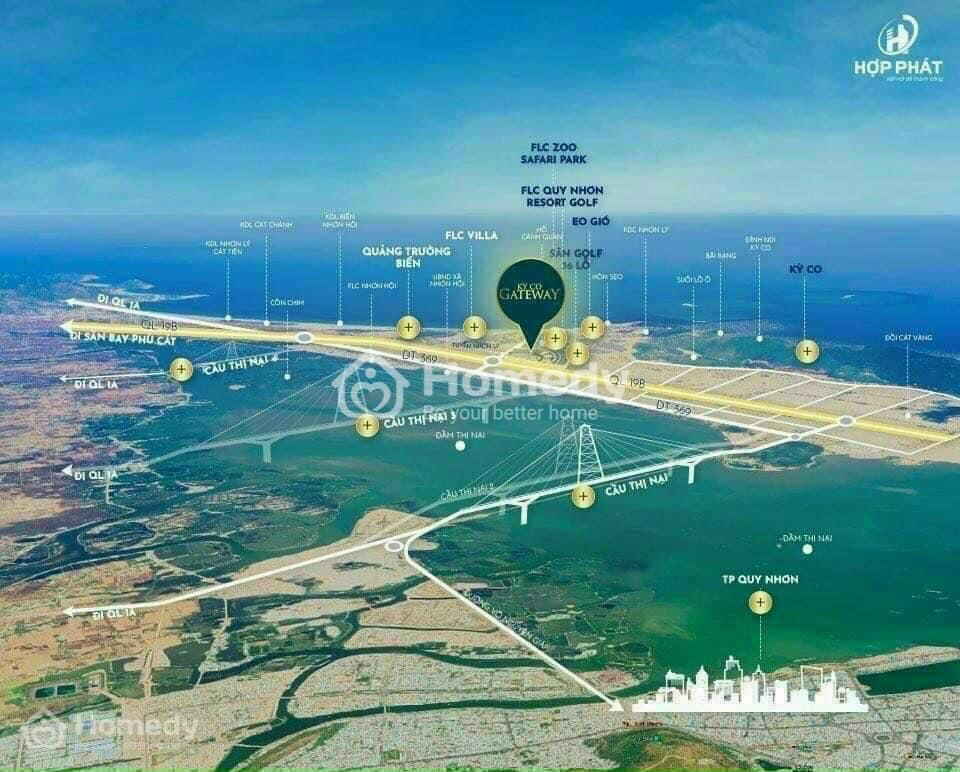 Vị trí dự án Kỳ Co Gateway Quy Nhơn