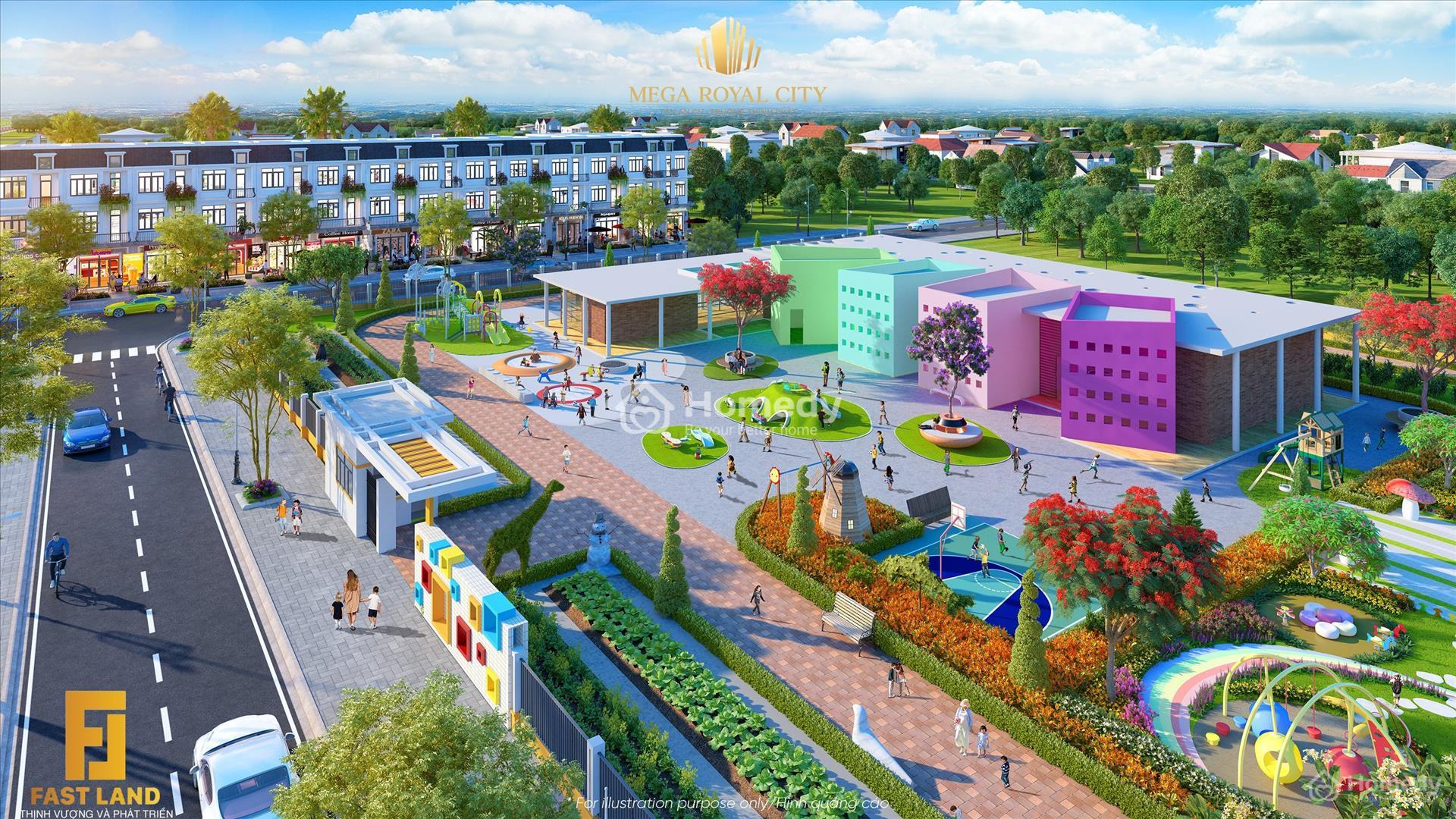 Tiện ích dự án Mega Royal City