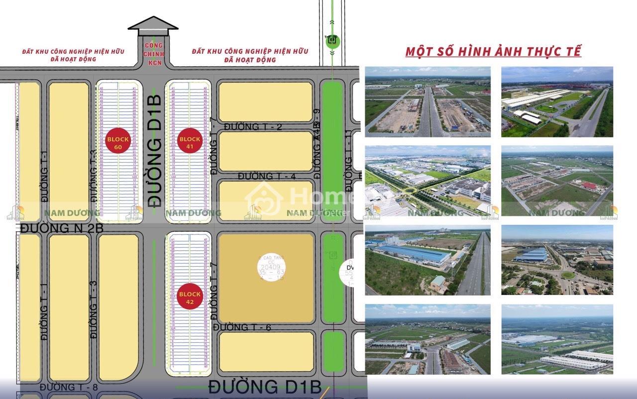 Mặt bằng Becamex Bình Phước