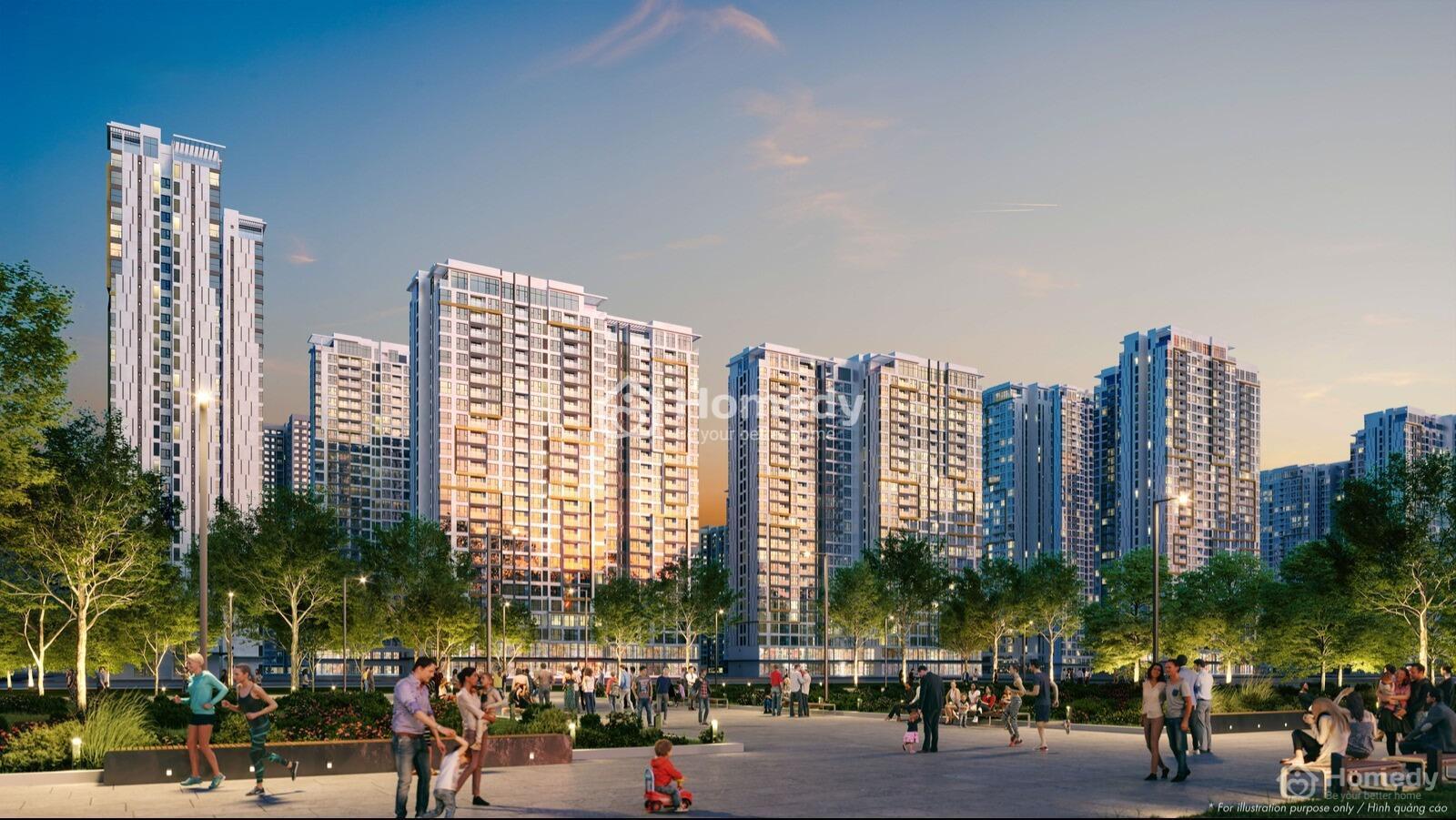 Phối cảnh dự án Lumiere Boulevard