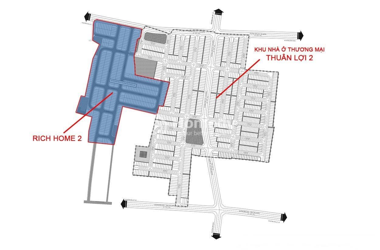 Vị trí dự án Richland Residence