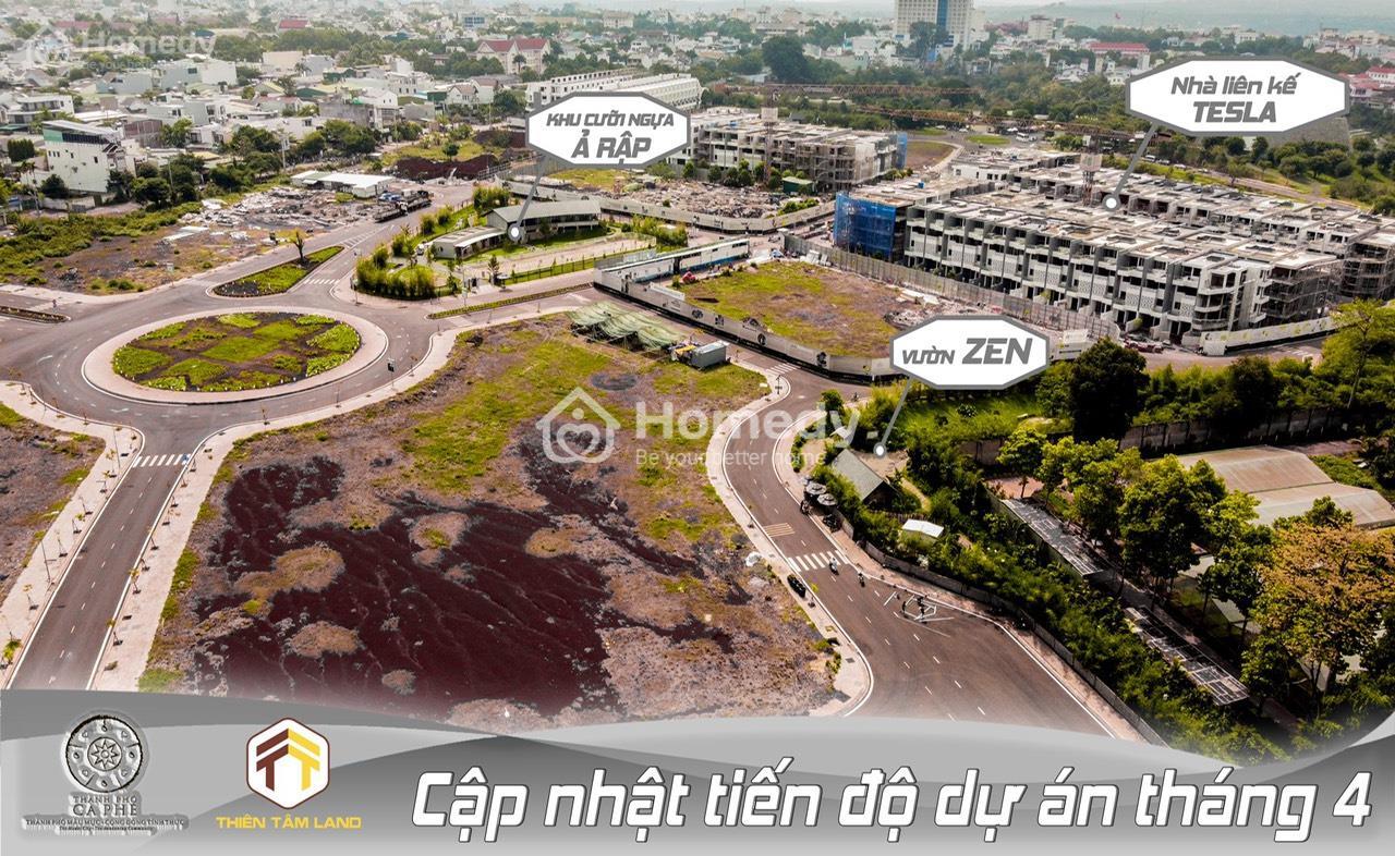 Tiến độ dự án Thành phố Cà Phê tháng 4/2022