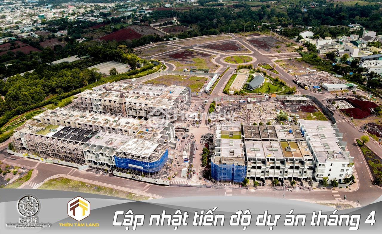 Tiến độ dự án Thành phố Cà Phê tháng 4/2022