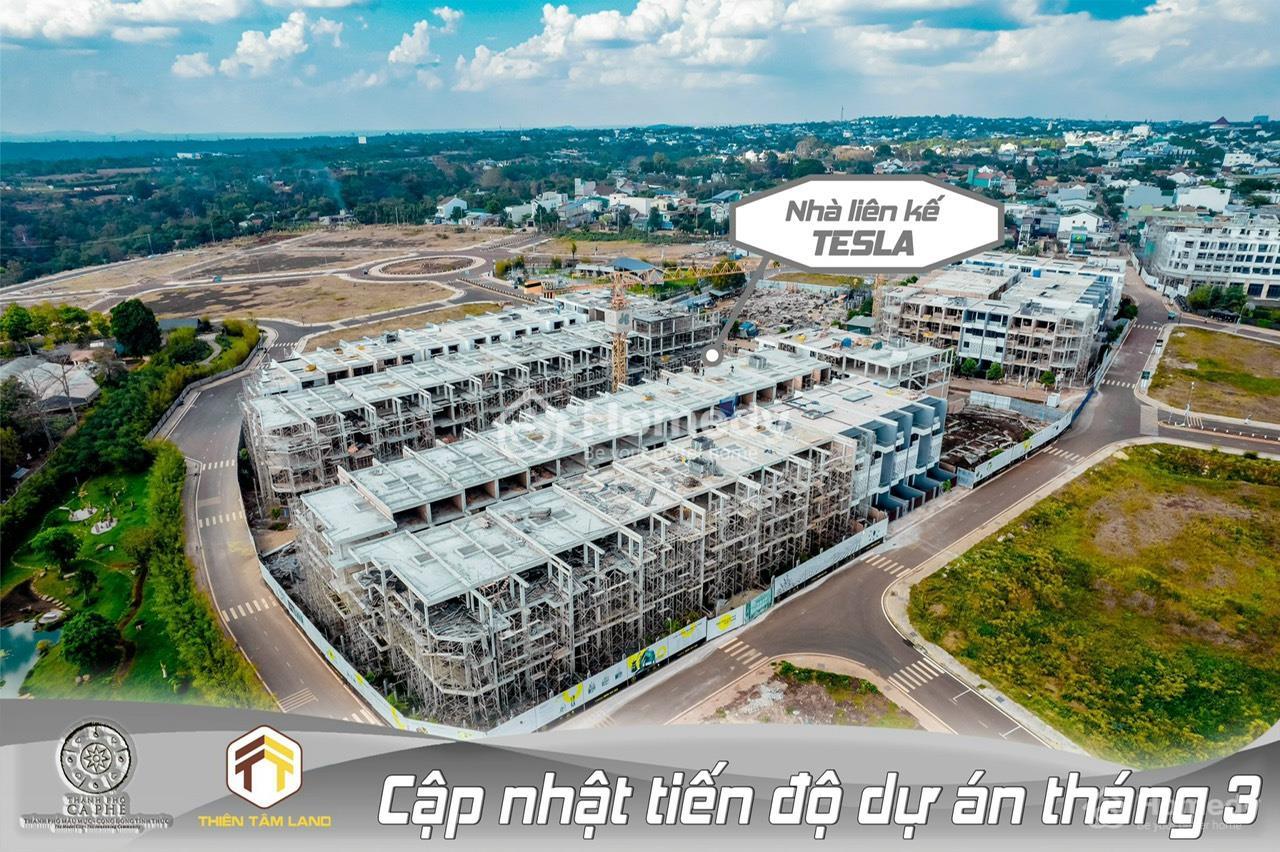 Tiến độ dự án Thành phố Cà Phê tháng 3/2022
