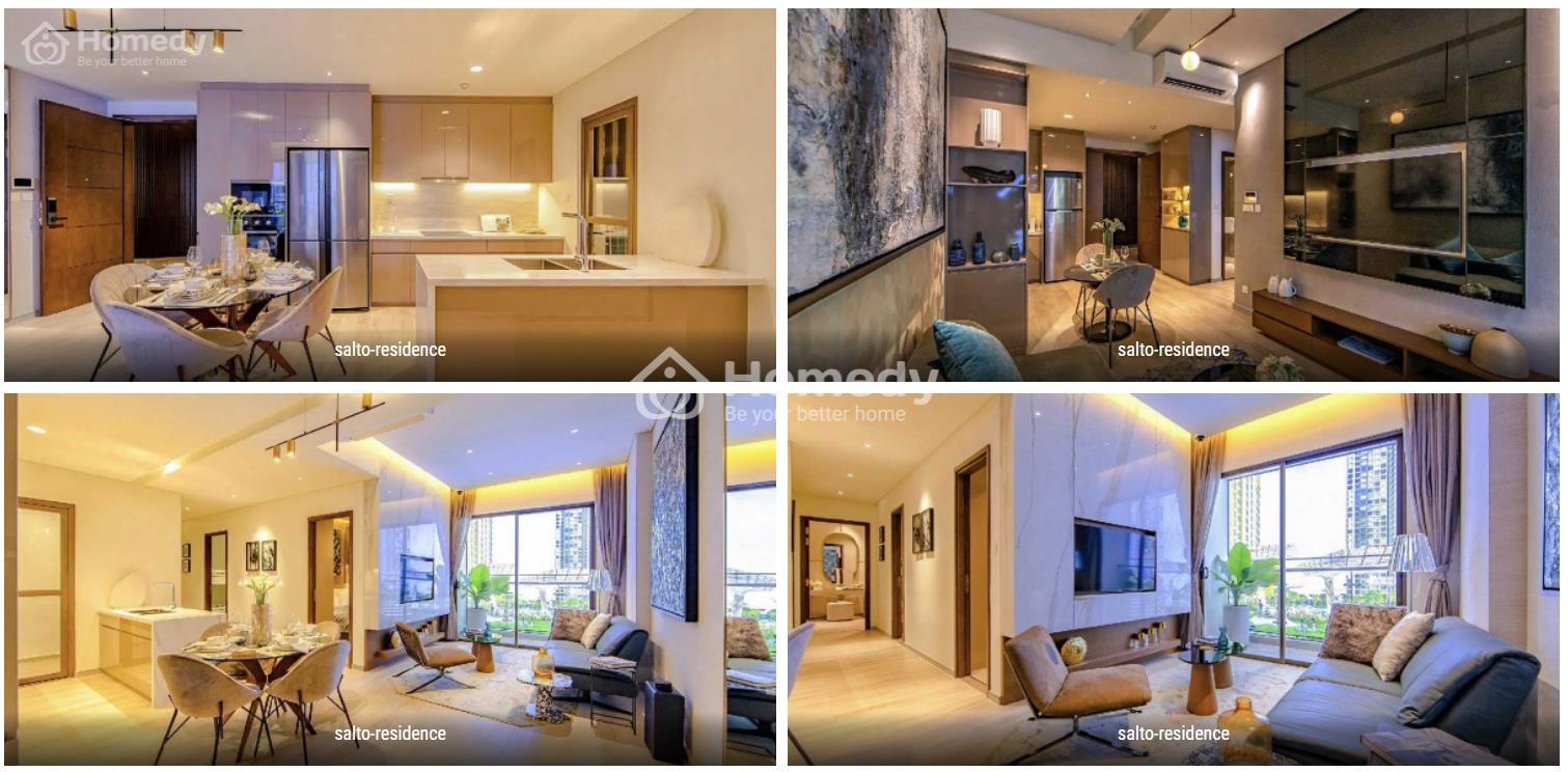 Thiết kế căn hộ Salto Residence 