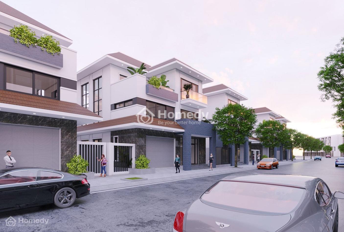 Phối cảnh dự án HP Naia City Móng Cái