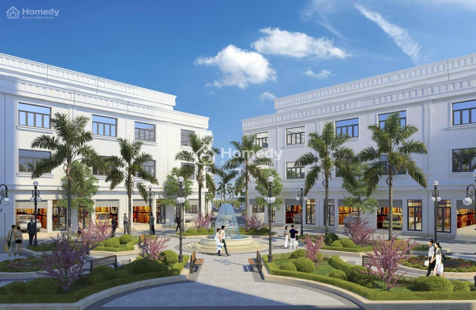 Phối cảnh dự án HP Naia City Móng Cái