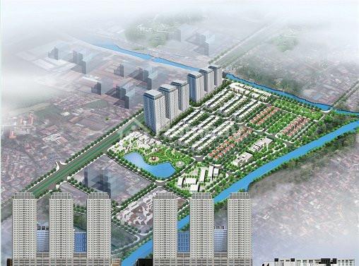 Mặt bằng Khu đô thị mới Đại Thanh